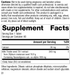 Milk Thistle Forte, 60 Tablets, Rev 01 Supplement Facts