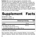 Milk Thistle Forte, 60 Tablets, Rev 01 Supplement Facts