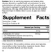 Berberine Active, 60 Tablets, Rev 02 Supplement Facts