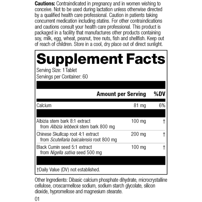 supplement fact label