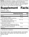 Bacopa Complex, Rev 03 Supplement Facts