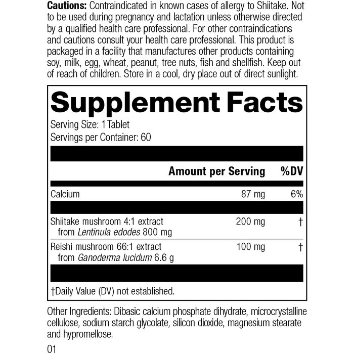supplement fact label