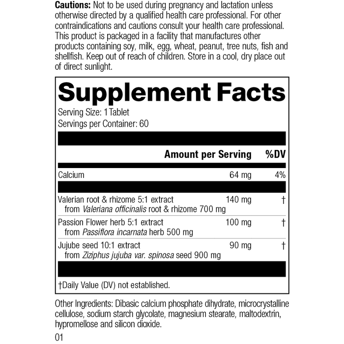 supplement fact label