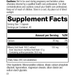 Bilberry Forte, 40 Capsules, Rev 01 Supplement Facts