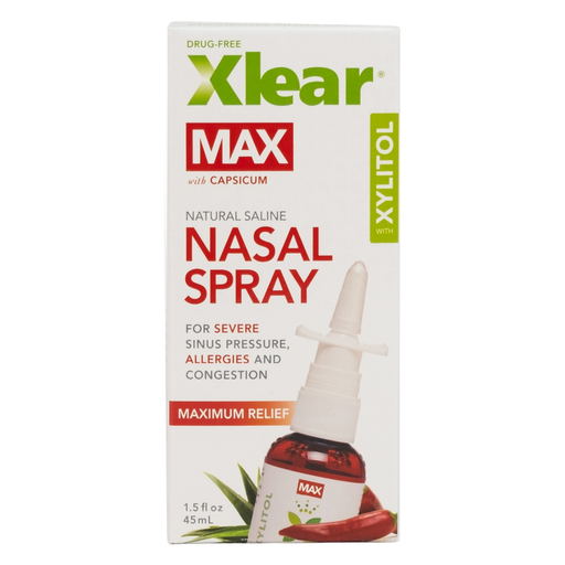 MAX Nasal Spray with Capsicum 1.5 fl oz by Xlear