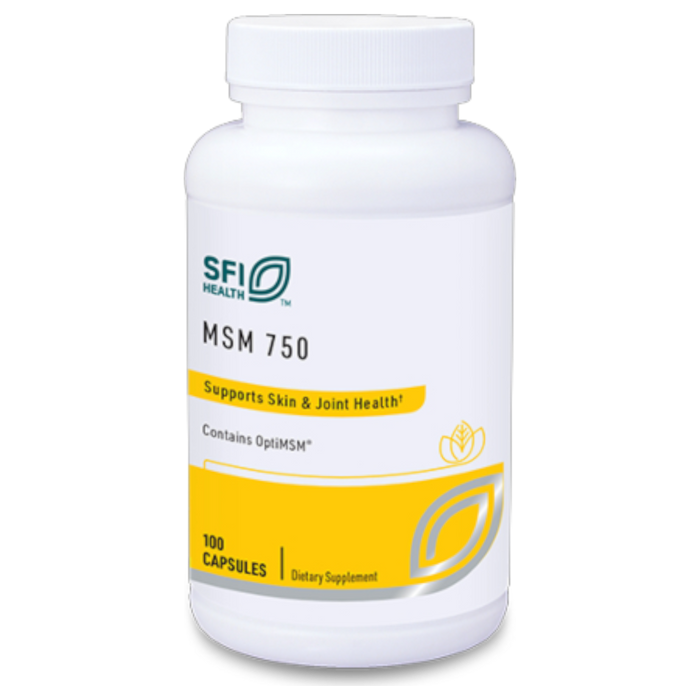 Klaire Labs/SFI Health, MSM 750 100 caps