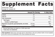 MagActive 3-in1 Magnesium Chew Raspberry Lemonade by Metagenics 120 supplement facts label
