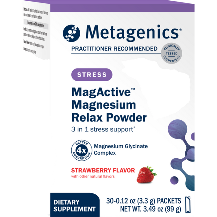 MagActive Magnesium Relax Powder 30 Servings by Metagenics
