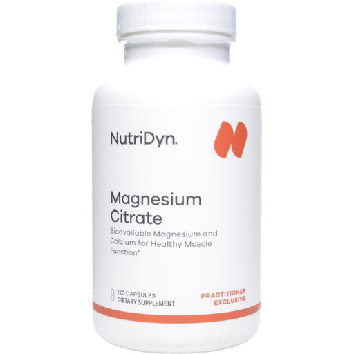 NutriDyn, Magnesium Citrate 120 capsules