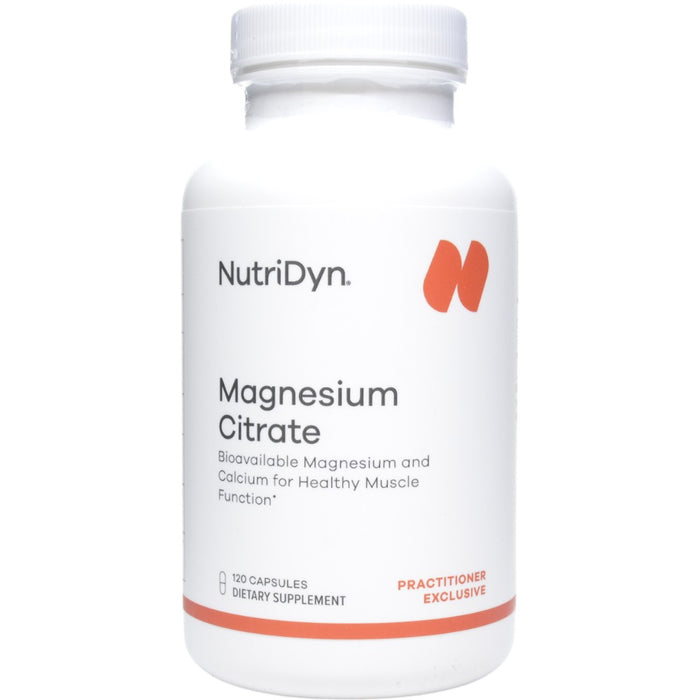 NutriDyn, Magnesium Citrate 120 capsules