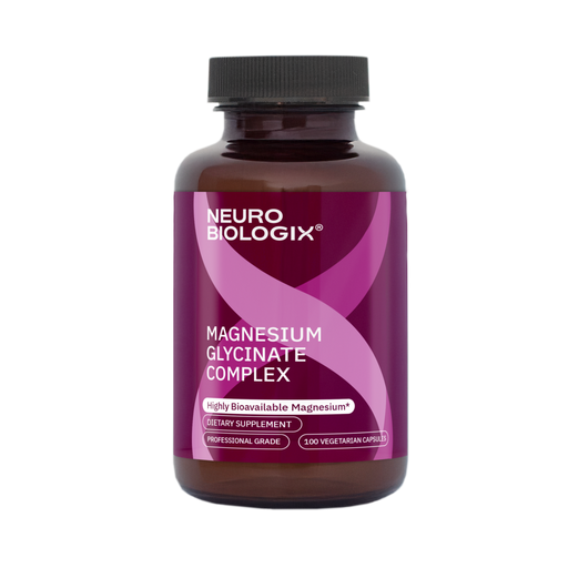 Magnesium Glycinate Complex 100mg 100 Capsules by Neurobiologix
