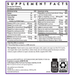 Men's Multivitamin 75 Gummies by New Chapter supplement facts label