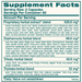 MenstriCare 120 Capsules by Himalaya Wellness supplement facts label


