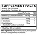 Metabolic Stimulator 90 Capsules by Neurobiologix Supplement Facts