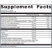 Metagenics' Lipo-Gen 270 Tablets Supplement Facts Label