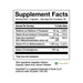 Methyl B Complete 60 Capsules by Inwell Biosciences supplement facts label