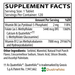 Methylation Complete 120 Tablets by Neurobiologix Supplement Facts Label