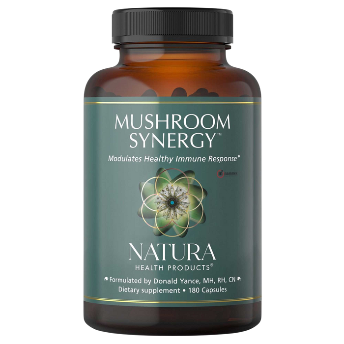 Mushroom Synergy 180 Capsules by Natura Health Products
