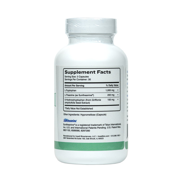 NT Cruise 90 Capsules by Inwell Biosciences supplement facts label