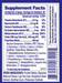 NU Cell by BodyHealth Supplement Facts label