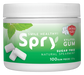 Natural Xylitol Gum by Xlear spearmint front of container 
