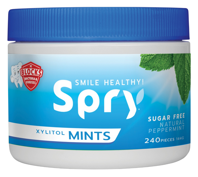 Natural Xylitol Mints by Xlear Peppermint