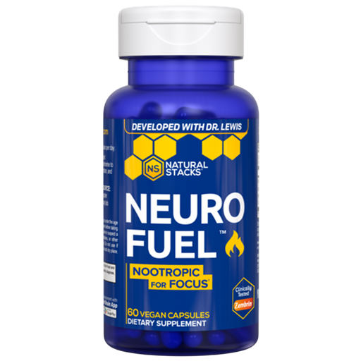 Neurofuel for Focus & Memory 60 Capsules by Natural Stacks