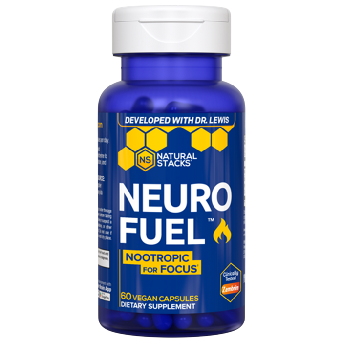 Neurofuel for Focus & Memory 60 Capsules by Natural Stacks