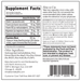 Nitric Oxide Support 60 Capsules by Berkeley Life supplement label