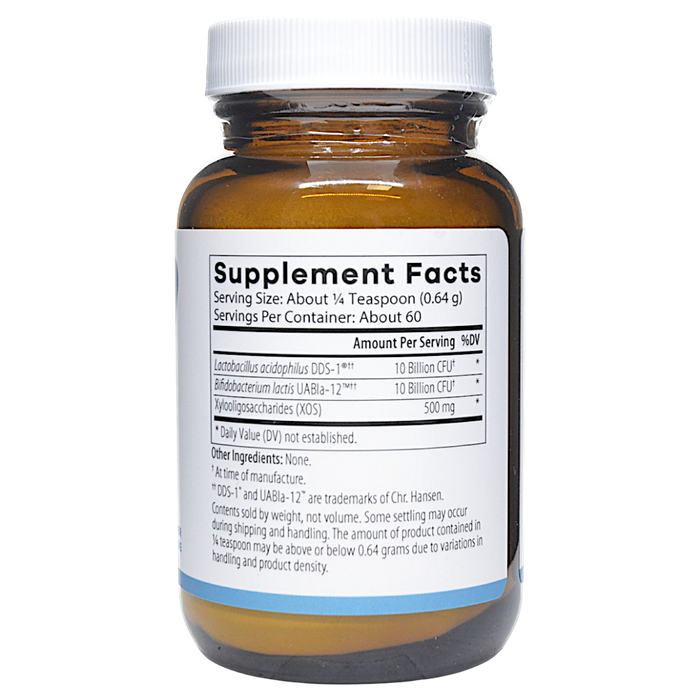 NutriDyn's UltraBiotic Daily Powder 38.4 g Supplement Facts