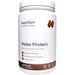 NutriDyn Paleo Protein chocolate container on a white background