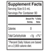 Olive Leaf Complex Throat Spray Peppermint 1.5 fl oz by Barlean's Organic Oils Supplement Facts Label
