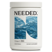 Omega-3 Pro 120 Softgels by Needed – front of bottle, prenatal omega-3 fish oil supplement 