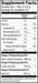 Omega-3 Vegan Blackberry Smoothie 16 fl oz by Barlean's Organic Oils Supplement Facts label