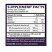 OmegaCell 1600 TG 60 Softgels by Neurobiologix Supplement Facts Label