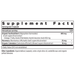 Omega 7 60 Capsules by New Chapter supplement facts label