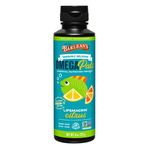 Omega Pals Lipsmackin' Citrus 8 oz by Barlean's Organic Oils