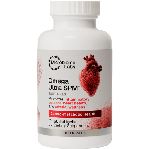 Omega Ultra SPM 60 Softgels by Microbiome Labs