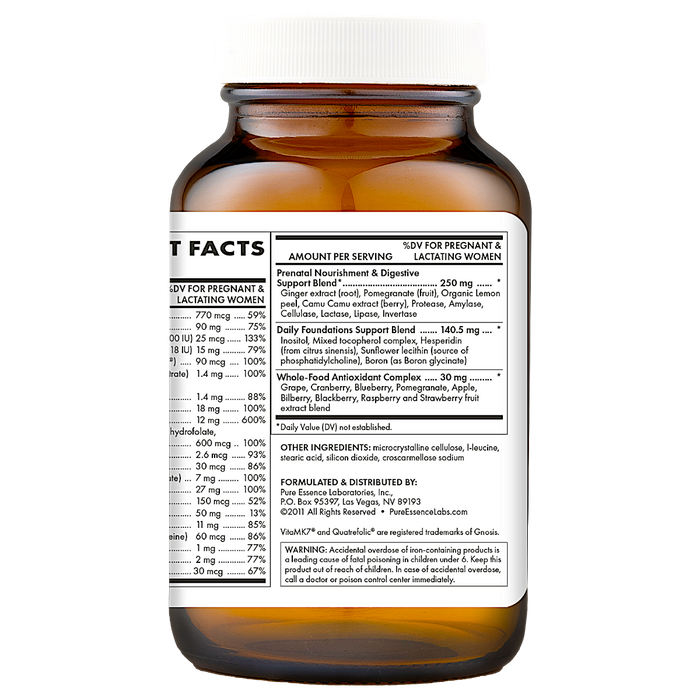 One 'n' Only PreNatal 30 tablets by Pure Essence