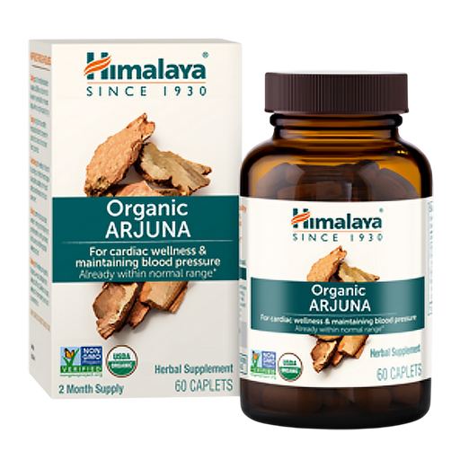 Organic Arjuna 60 Caplets by Himalaya Wellness