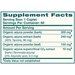 Organic Arjuna 60 Caplets by Himalaya Wellness supplement facts label

