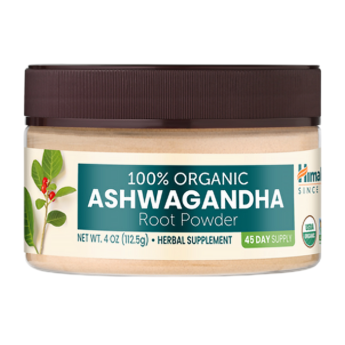 Organic Ashwagandha Root Powder 45 Servings by Himalaya Wellness