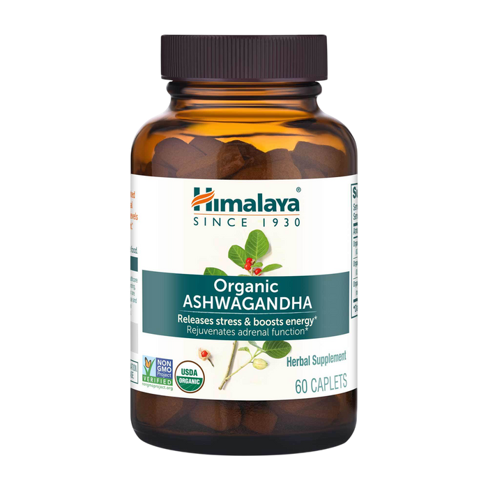 Organic Ashwagandha by Himalaya Wellness 60