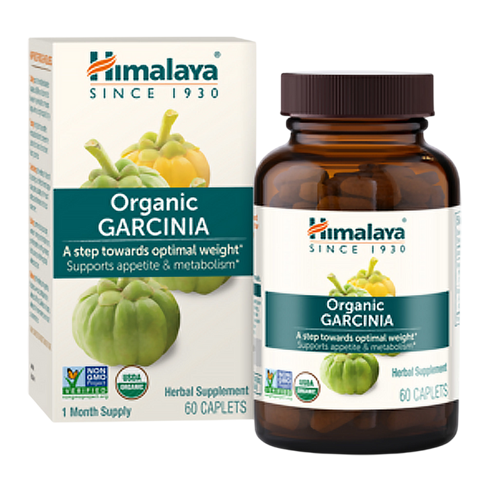 Organic Garcinia 60 Caplets by Himalaya Wellness