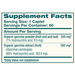 Organic Garcinia 60 Caplets by Himalaya Wellness supplement facts label
