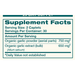 Organic Garlic 60 Caplets by Himalaya Wellness supplement facts label
