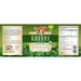 Organic Greens 240 grams by Barlean's Organic Oils recommendations and supplement facts label