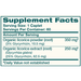 Organic Licorice 60 Caplets by Himalaya Wellness supplement facts
label
