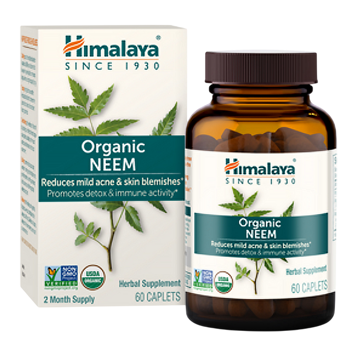 Organic Neem 60 Caplets by Himalaya Wellness
