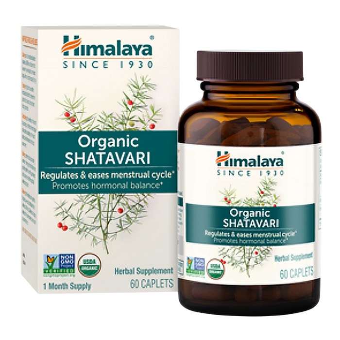 Organic Shatavari 60 Caplets by Himalaya Wellness